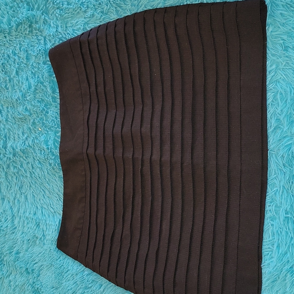 Attention black tiered skirt size 16
